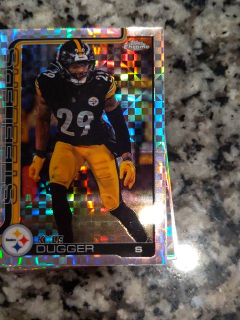 2025 Topps Chrome #211 Kyle Dugger — front