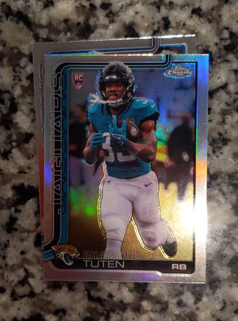 2025 Topps Chrome #389 Bhayshul Tuten — front