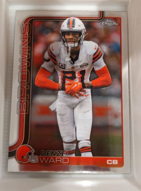 2025 Topps Chrome #74 Denzel Ward — front