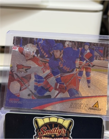 2011-12 Panini Pinnacle #300 Stu Bickel Rink Collection RC — front