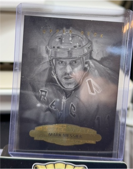 2014-15 Upper Deck Masterpieces #163 Mark Messier — front
