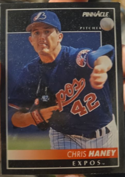1992 Pinnacle #521 Chris Haney — front