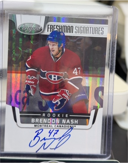 2011-12 Panini Certified Freshman Signatures #181 Brendon Nash — front