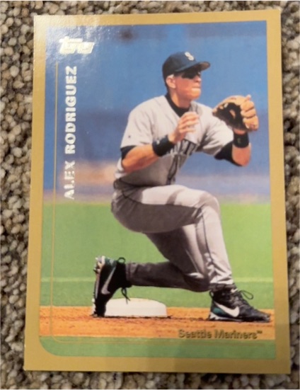 1999 Topps #300 Alex Rodriguez — front