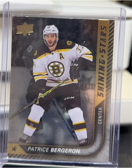 2015-16 Upper Deck Shining Stars #SS-24 Patrice Bergeron — front