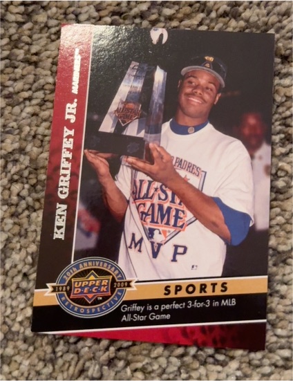 2009 Upper Deck 20th Anniversary Retrospectives #52 Ken Griffey Jr. — front