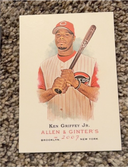 2007 Topps Allen & Ginter #55 Ken Griffey Jr. — front