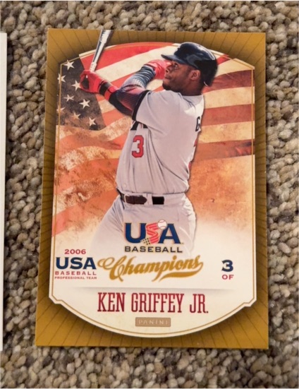2006 Panini USA Baseball Champions #3 Ken Griffey Jr. — front