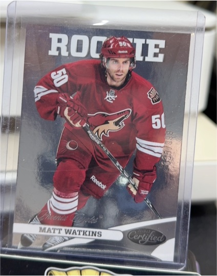 2012-13 Panini Certified #148 Matt Watkins Rookie — front