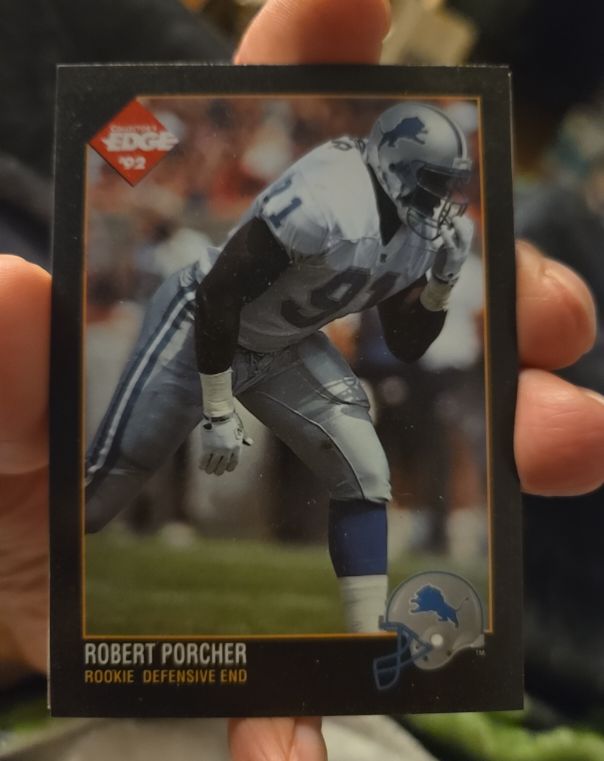 1992 Collector's Edge #197 Robert Porcher Rookie — front