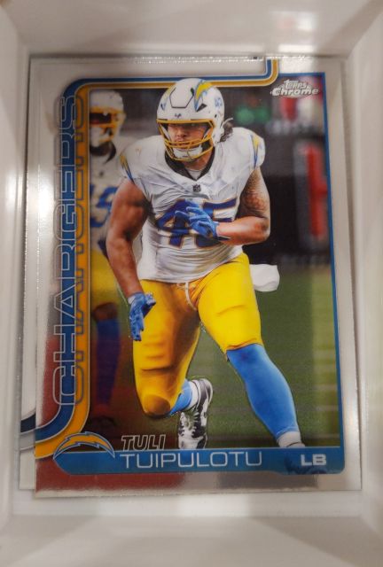 2025 Topps Chrome #163 Tuli Tuipulotu — front