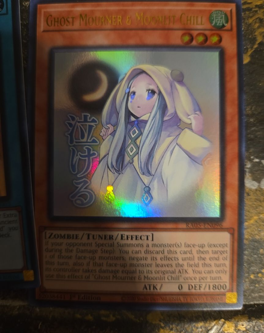 2020 Yu-Gi-Oh! RA05-EN096 Ghost Mourner & Moonlit Chill — front