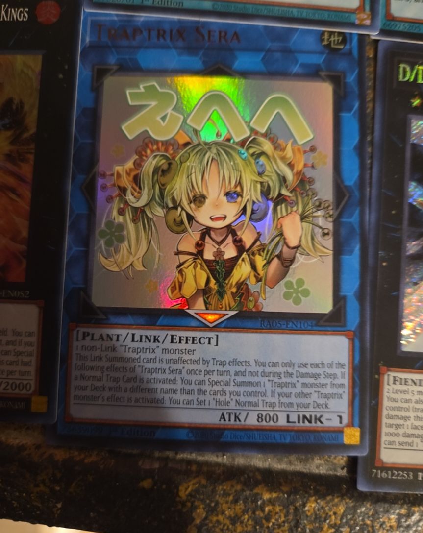Yu-Gi-Oh! RA05-EN104 Traptrix Sera — front