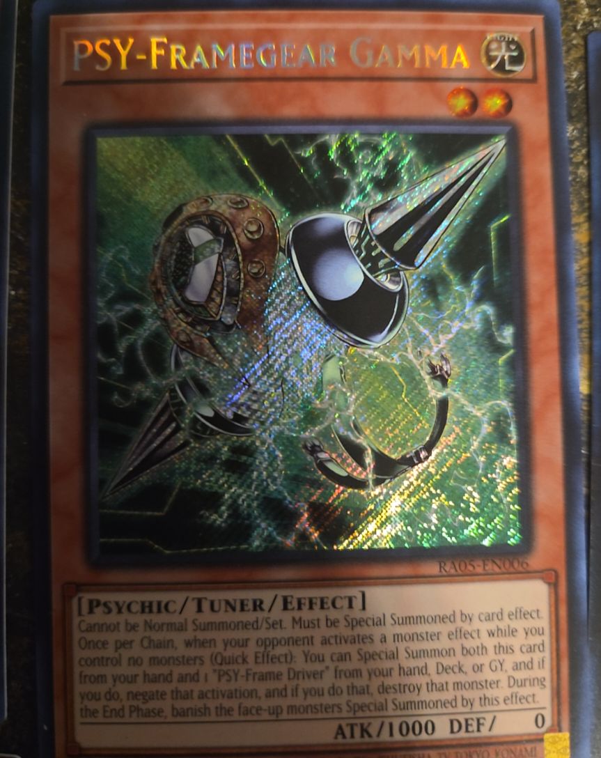 Yu-Gi-Oh! PSY-Framegear Gamma RA05-EN006 — front