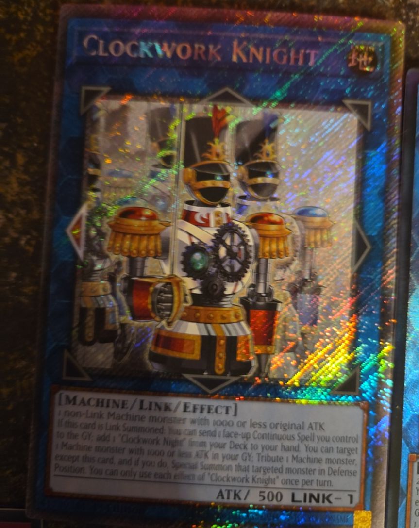 2020 Yu-Gi-Oh! RA05-EN058 Clockwork Knight — front
