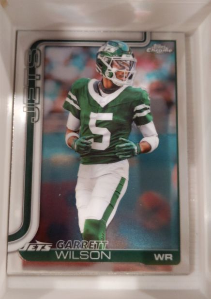 2025 Topps Chrome #235 Garrett Wilson — front