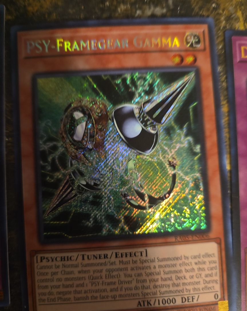 Yu-Gi-Oh! PSY-Framegear Gamma RA05-EN006 — front
