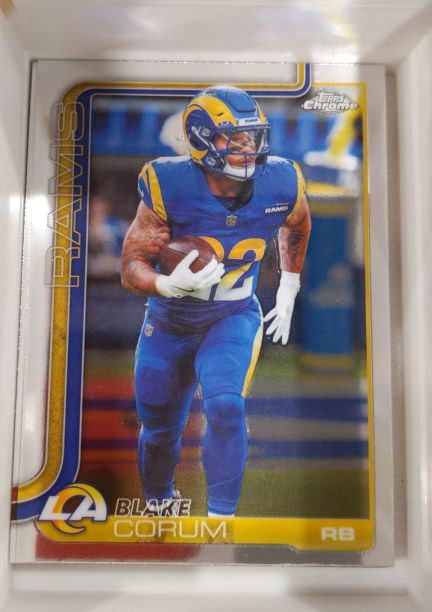 2025 Topps Chrome #171 Blake Corum — front