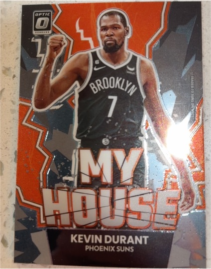 2022-23 Donruss Optic #15 Kevin Durant My House — front