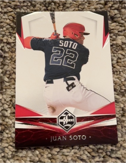 2021 Panini Chronicles Limited #12 Juan Soto — front