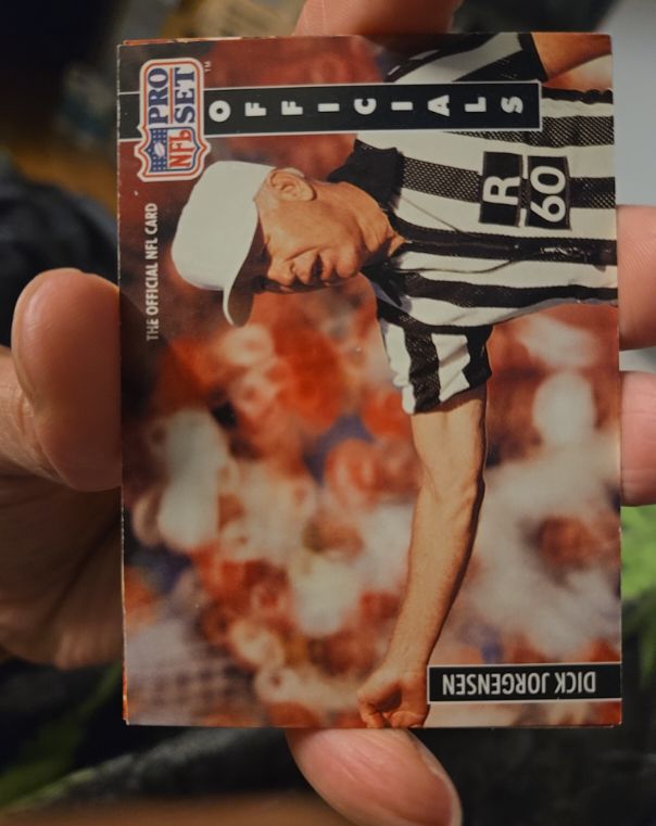1991 Pro Set #353 Dick Jorgensen — front