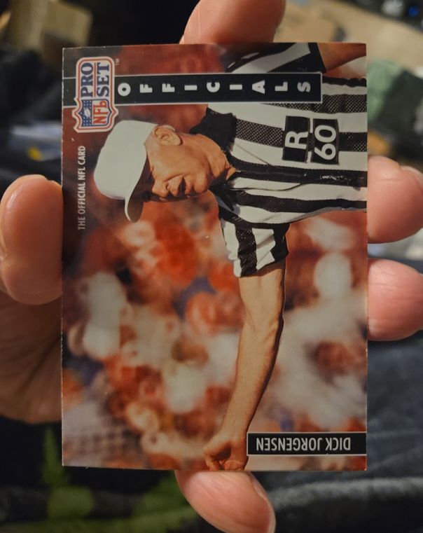 1991 Pro Set #353 Dick Jorgensen — front
