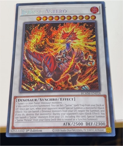 2020 Yu-Gi-Oh! BLMM-EN018 Jurrac Astero — front