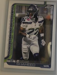 2025 Topps Chrome #218 Rashid Shaheed — front