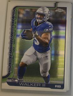 2025 Topps Chrome Football #276 Kenneth Walker III — front