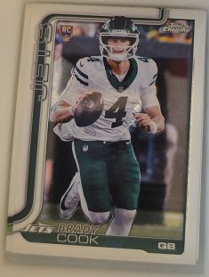 2025 Topps Chrome #319 Brady Cook — front