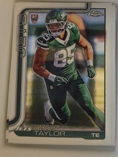 2025 Topps Chrome #400 Mason Taylor — front