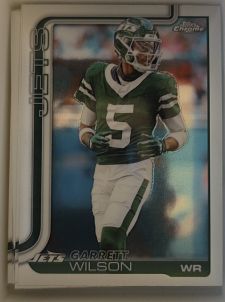 2025 Topps Chrome #235 Garrett Wilson — front