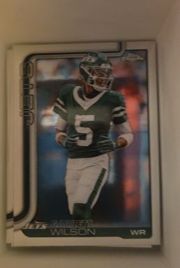 2025 Topps Chrome #235 Garrett Wilson — front