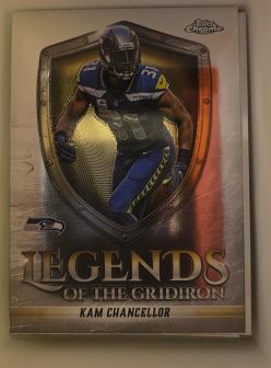 2025 Topps Chrome Legends of the Gridiron #LOG-34 Kam Chancellor — front