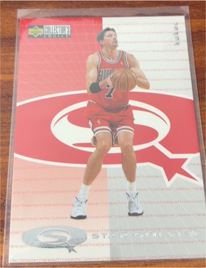 1997-98 Upper Deck Collector's Choice Star Quest #SQ28 Toni Kukoc — front