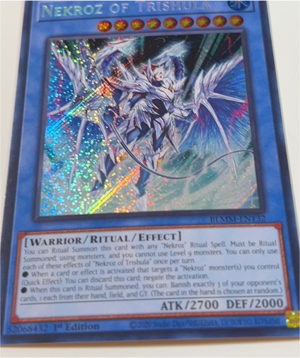Yu-Gi-Oh! BLMM-EN132 Nekroz of Trishula — front