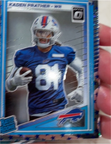 2025 Panini Donruss Optic #291 Kaden Prather Rated Rookie — front