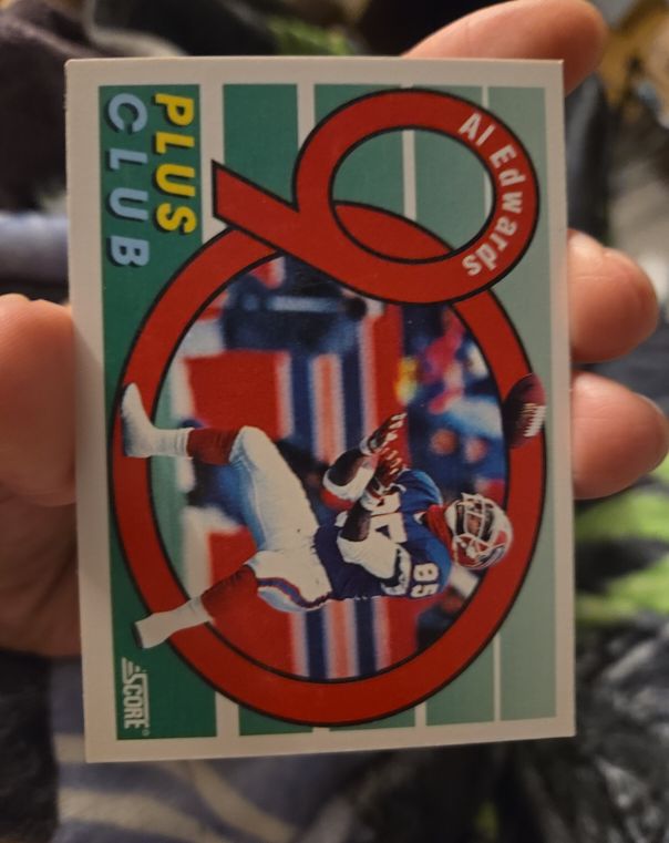 1992 Score #539 Al Edwards — front