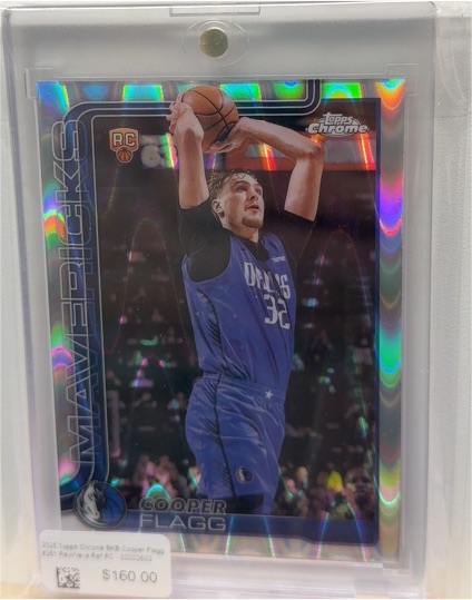 2025-26 Topps Chrome #251 Cooper Flagg — front