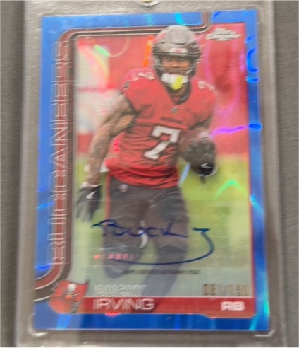 2025 Topps Chrome #BA-BI Bucky Irving — front