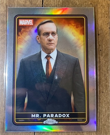 2025 Topps Chrome Deadpool #22 Mr. Paradox — front