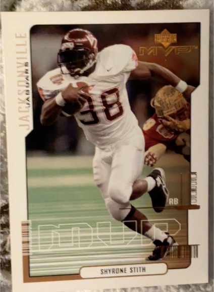 2000 Upper Deck MVP #215 Shyrone Stith — front