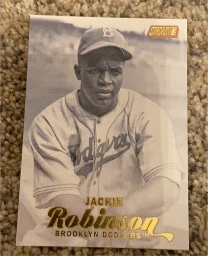2017 Topps Stadium Club #193 Jackie Robinson — front