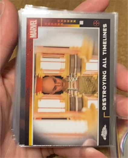 2025 Topps Chrome Deadpool #99 Destroying All Timelines — front