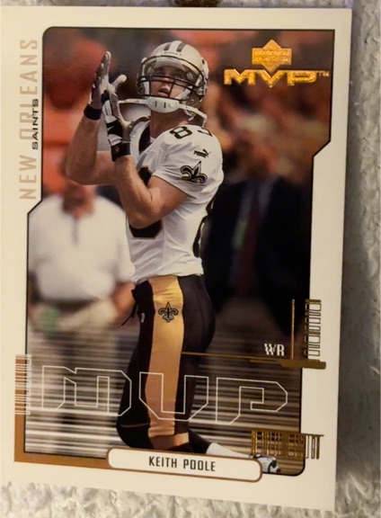 2000 Upper Deck MVP #103 Keith Poole — front