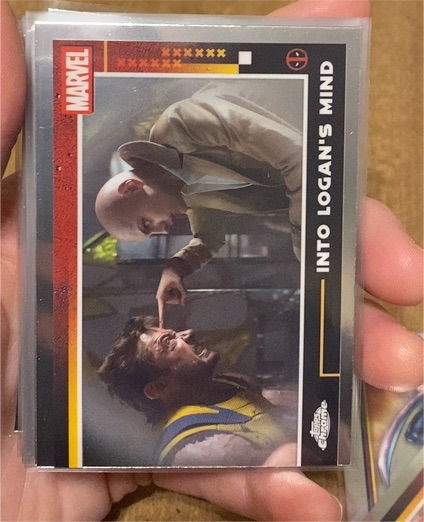2025 Topps Chrome Deadpool #88 Into Logan's Mind — front