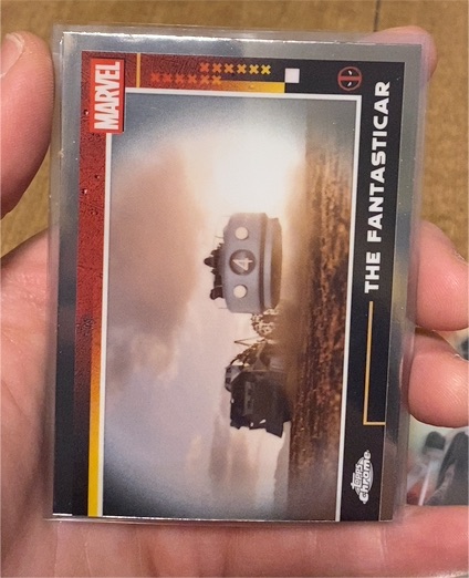 2025 Topps Chrome Deadpool #66 The Fantasticar — front