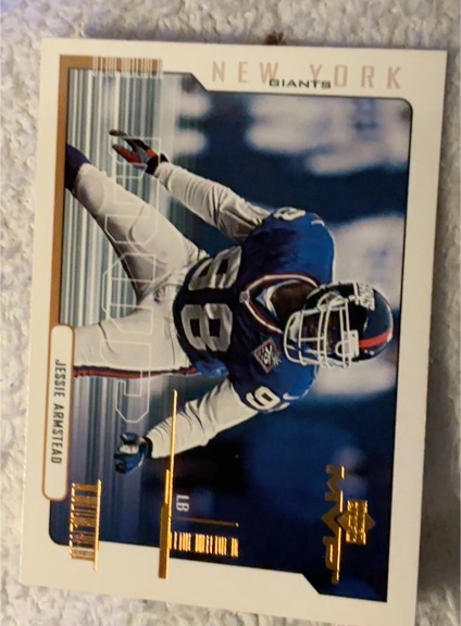 2000 Upper Deck MVP #113 Jessie Armstead — front