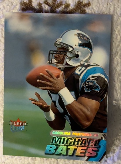 2001 Fleer Ultra #89 Michael Bates — front
