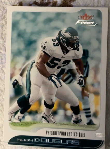 2001 Fleer Focus #138 Hugh Douglas — front